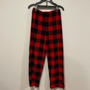 Unbranded plaid fleece pajama bottoms
